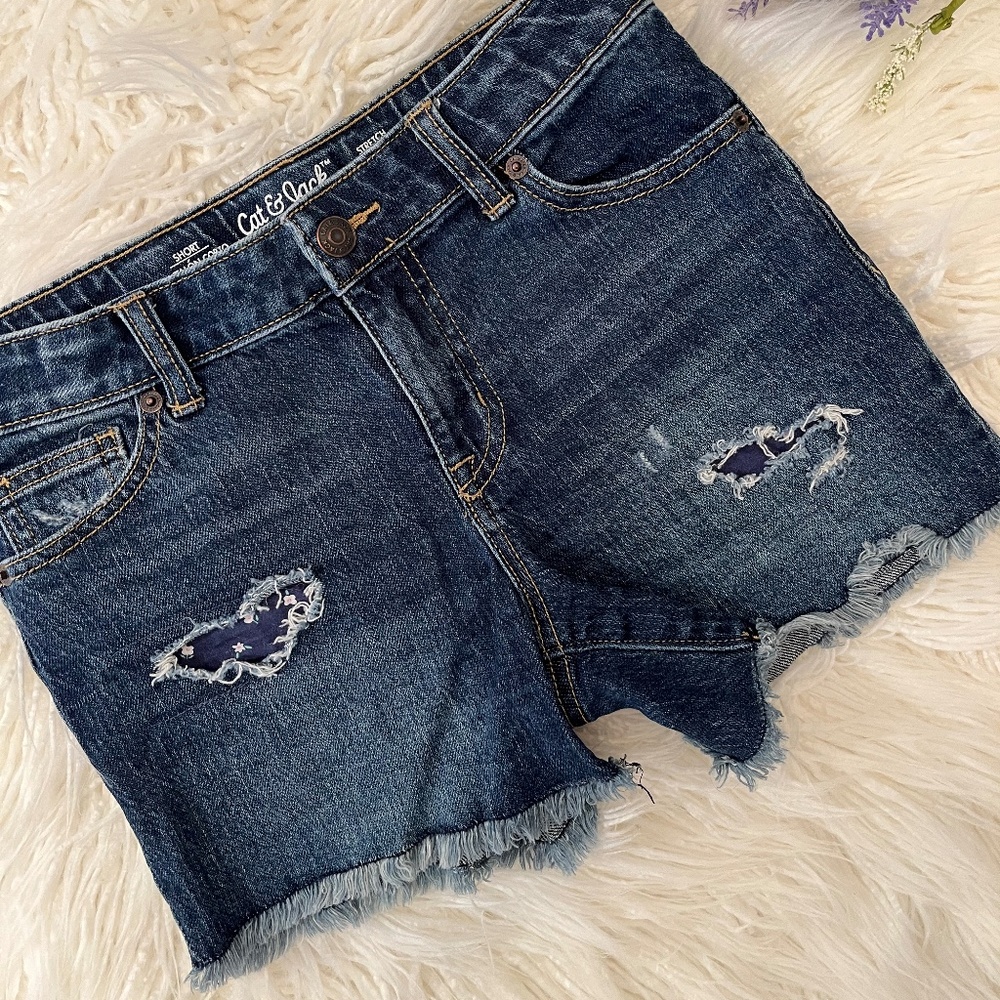 NWOT Cat & Jack "Cut off shorts in Stretchy Denim"